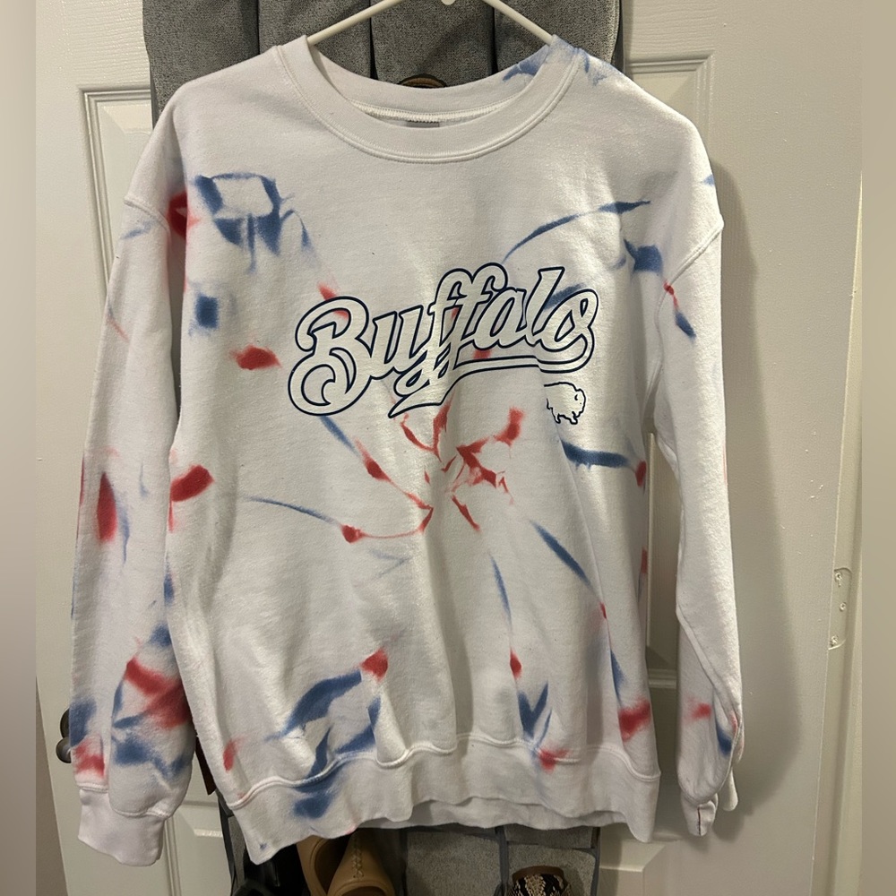 Tie Dye Buffalo Bills Crewneck